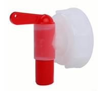Honseadek Dn61 Serbatoi Rubinetto Soluzione Nutriente Rubinetto Connettore Rosso Bianco Plastica Giardinaggio per 1560 Litri 61 mm Dispenser di attrezzature per l'irrigazione delle piante (1 pz)