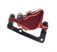Honseadek E-For - Pinza freno per bicicletta, compatibile con modelli XD-200/JN600, tubo freno da 8 mm e supporto olio DOT4, distanza di montaggio 51 mm per biciclette elettriche (rosso tipo 1 sku)