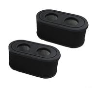 Honseadek Filtro dell'aria per motori Briggs e Stratton, confezione da 2 pezzi di ricambio 593260 per motore tagliaerba B&S 550E 500EX 575EX, filtro di carta pieghettato con