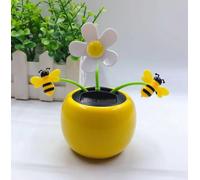 Honseadek Fiore danzante alimentato a energia solare con pannello solare per la decorazione del giardino, ecologico, attivato dalla luce solare, ornamento in movimento per la decorazione esterna della