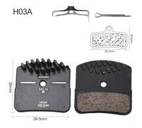 Honseadek Freno a Disco Compatibile per Br-m8020/m820/m7120 per Aria Avere Pastiglie Termiche Multidirezionale Plus Condotti Sink Formato Resina