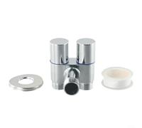 Honseadek G1/2 1 "due out doppio controllo lavatrice WC valvola triangolo