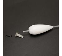 Honseadek Galleggianti da pesca per carpe, galleggianti in linea controller, 15 g/30 g, galleggianti in acrilico stile Bombarda | Bobber per lancio a lungo raggio per lago e fiume | 4 pezzi (15 g)