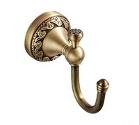 Honseadek Gancio antico montato in ottone di prima qualità Wall Style Hardware per soggiorno camera da letto in cappotto singolo Kitche per la casa Resilient Vintage