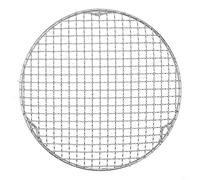 Honseadek Griglia di raffreddamento rotonda 201 in filo di acciaio inossidabile per forno, griglia per barbecue da esterno, per lavori su griglie a pellet, gas e carbone (28 cm)