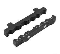 Honseadek Kit di riparazione per morsa per bicicletta, con fiore, per tamburo e pedale, asse centrale, forcella, gruppo ruota (nero)