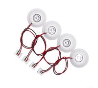 Honseadek Kit umidificatore fai da te da 5 V, modulo per creare nebbie, con scheda di controllo, parti della macchina della nebbia a quattro getti per progetti di qualità dell'aria interna, casa e