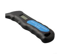 Honseadek Manometro digitale per pneumatici con display LCD, per auto, bici, camion, accensione e spegnimento automatico, gamma 0-100 psi, risoluzione 0,5 psi, misure in bar psi, kpa, kg/cm2