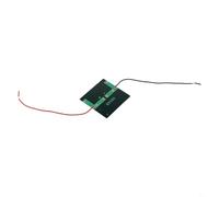 Honseadek Mini pannello solare 0,4 W 2-3 V PolyDisplayline 60 x 60 mm piccolo modulo a celle solari con fili per fai da te luce giardino ricarica batteria e progetti di energia esterna meteo