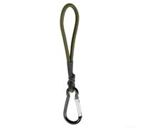 Honseadek Moschettone Bungee Cords con ganci in metallo, cinghie elastiche per campeggio, escursionismo e attività all'aperto, costruzione in gomma e lega di alluminio (30 cm)