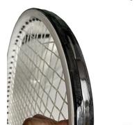 Honseadek Nastro protettivo trasparente per racchette da tennis, set da 2 pezzi, lunghezza 37 cm, materiale per manutenzione e cura delle attrezzature sportive da paddle (sku sku)