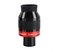Honseadek Oculare piatto da 71422 mm per telescopio astronomico con angolo di visione di 70 gradi e rivestimento multistrato (lunghezza focale 22 mm)