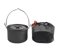 Honseadek Outdoor 4L Alluminio Hanging Pot: Hard Anodizzato