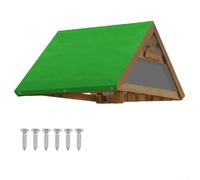 Honseadek Pala da giardinaggio multiuso, 132 x 228 cm, copertura ombreggiante per parco giochi, struttura giochi all'aperto, antipolvere, resistente alle intemperie, copertura per area giochi per