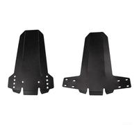 Honseadek Parafanghi per mountain bike, pieghevole, anteriore e posteriore, con design pieghevole a tre vie verso l'interno e fissaggio con cinghia, per tutte le condizioni di ciclismo (A sku)