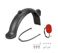 Honseadek Parafango posteriore con staffa fanale posteriore per scooter elettrico 4Pro, kit di ricambio in plastica ABS con luce freno