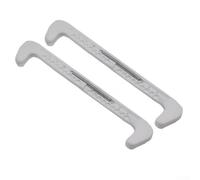 Honseadek Pattini di figura Design Spring Cover Design Ice Personalizzabile con Resistente all'usura per Hockey Plus Co Pattini da Ghiaccio Protezione Lama Antiscivolo (ROSSO)