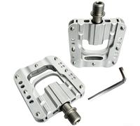 Honseadek Pedali pieghevoli in lega di alluminio con 3 sigillati | Cuscinetti antiscivolo per superficie 9/16 pollici Asse Design compatto pieghevole per Mountain Road Cycle