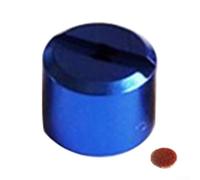 Honseadek per Abu per DAIWA serie Half Moon Pin Nut metallo Drum bobina (blu)