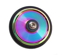 Honseadek Per Brompton Easy Wheel Replacement,55 millimetri pieghevole bici | Ruota,Rullo in alluminio CNC per M6,Aggiornamento silenzioso della rotella,Parte di bicicletta piegata a bassa resistenza