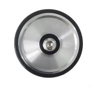 Honseadek Per Brompton Easy Wheel Replacement,55 millimetri pieghevole bici | Ruota,Rullo in alluminio CNC per M6,Aggiornamento silenzioso della rotella,Parte di bicicletta piegata a bassa resistenza