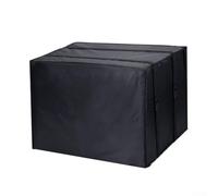 Honseadek Per copertura condizionatore copertura AC - 210d cinghie unità esterna impermeabile per uso esterno con doppia aria 4 dimensioni (70 x 64 x 4 (433432 cm)