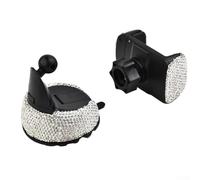 Honseadek Per Crystal Bling Car Phone Girls Dashboard Stand/Air per Clip Vent Accessori Interno Supporto Compatibile con Per Galaxy con Plus