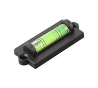 Honseadek per mini livella a bolla rettangolare per superficie Gauge | Strumento inclinometro - Supporto di fissaggio stabile per fissaggio sicuro superfici metalliche Versione magnetica opzionale