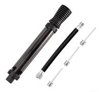 Honseadek per mini Pompa 40PSI Con Ago Inclusa Gialla per mini Pompa | per materiale ABS+PC per robusto, agli urti, anti-perdita, nel per tempo, per costruzione solida(Black)