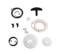 Honseadek Per Recoil Spring Repair Starter Sostituzione per Bg56c Bg86c con Sh86c per soffiatori a foglia Set 9 pezzi Kit Sh56c Staffa Pedane Maniglia Corda Rondella
