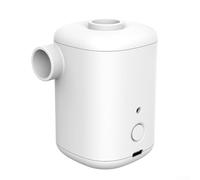 Honseadek Pompa ad aria elettrica portatile da campeggio all'aperto con cuscinetto per dormire (bianco)