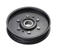 Honseadek Puleggia piatta per tosaerba folle di ricambio per AM37249, AM107468, 175, 180, 240, 260, 285, 320 - Puleggia rotante resistente da 4-5/8 pollici compatibile con Turn