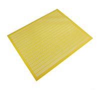 Honseadek Rete separatore per api regina delle api in polipropilene giallo, 50,9 x 41,9 cm, strumento professionale per la gestione dell'alveare per l'apicoltura, progettato per l'alveare Langstroth e