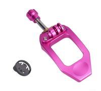 Honseadek Rialzo Manubrio Pieghevole 77.5mm Alluminio Leggero | Slot camera integrato, compatibile action cam e computer, adattatore extra, uso versatile