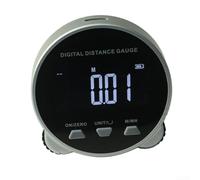 Honseadek Righello elettronico digitale con display LCD, metro a nastro ricaricabile di tipo C per diametro curvo e cilindrico, misuratore di distanza portatile con memorizzazione dati storici
