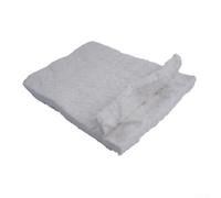 Honseadek Rivestimento in fibre di silicato di magnesio e calcio, per bruciatori a bioetanolo, coperta in fibra di ceramica resistente al calore, 30 x 20 x 5 cm, bianco (30 x 20 x 3 cm)