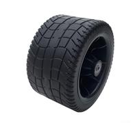 Honseadek Ruota di ricambio per carrello da campeggio 8 pollici 20 x 7,5 cm PU solido pneumatico diametro 190 mm foro asse 8 mm compatibile con Wagon B esterno (10 cm)