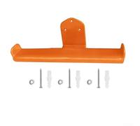 Honseadek Scaffale da parete per soffiatori a zaino, struttura in acciaio resistente con capacità di 68 kg, finitura protettiva arancione, compatibile con