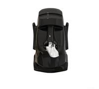 Honseadek Scatola porta fazzoletti artistica con faccia in pietra, per decorazione domestica, dispenser di tovaglioli in ABS con elegante design a scultura, bianco/verde/nero, adatto per Living (verde