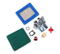 Honseadek Set di carburatore per tosaerba con filtro dell'aria Parti di ricambio in alluminio per Bs 675 190cc Motore Carburatore Assemblaggio Accessori per tosaerba 799868