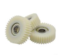 Honseadek Set di ingranaggi elettrici per acciaio inossidabile 608z Cuscinetto 3pics Avere Plus per la costruzione di mozzi bici Motore planetario in nylon 36t - (ingranaggi in acciaio)