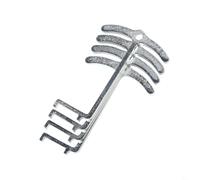 Honseadek Set di misuratori per il controllo delle condizioni della cinghia di distribuzione, 4 pezzi in acciaio, strumenti tester per usura cinghia dentata, indicatori visivi per la tensione della