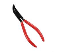 Honseadek Set di pinze pieghevoli in acciaio al carbonio con ganasce dritte, 45° e 90° per piegare o raddrizzare piastre metalliche e lamiere di ferro, manico antiscivolo (180°)