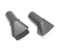 Honseadek Set di spazzole di ricambio 2.863-221.0 per aspirapolvere Karcher WD2 WD3 WD4 WD5, setole dure e morbide per la pulizia di tappezzeria e moquette (nero + bianco)