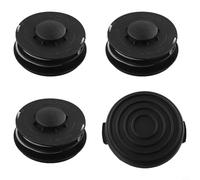 Honseadek Set di testine di ricambio per Einhell con compatibile per Gect 4530 con prato da 5 m 2 bobine per tagliabordi elettrici in nylon e set di montaggio della testa