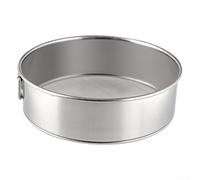 Honseadek Setaccio per farina in acciaio inossidabile, Setaccio a maglia rotonda per farina, setaccio portatile setaccio per zucchero a velo, setaccio per farina a maglia fine da cucina, Filtro a