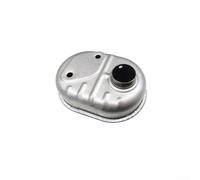 Honseadek Silenziatore per tosaerba compatibile con Gx100 Gcv135 per motori Gcv160 Parte di ricambio OEM 18310zm0000 Costruzione in metallo Riduzione del rumore Installazione semplice