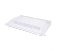 Honseadek Skimmer di ricambio per piscina con spugna per Hayward SP1091LX, porta deflettore ABS per skimmer piccolo, filtraggio ottimale dei detriti, 20,5 x 12,5 cm, bianco