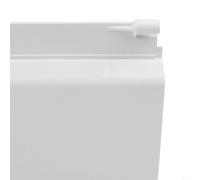 Honseadek Sportello di ricambio per piscina S20 85001500 Flow White 5x8x075 Stabilizzatore deflettore d'acqua in plastica semplice posto accessorio per attrezzatura da piscina (1 pz)