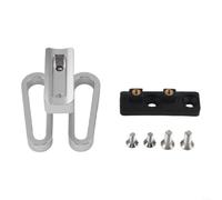 Honseadek Staffa pieghevole per borsa da bicicletta | 70X63.5X59Mm, Per Brompton per il blocco del trasportatore anteriore del dahon, lega di alluminio 6061